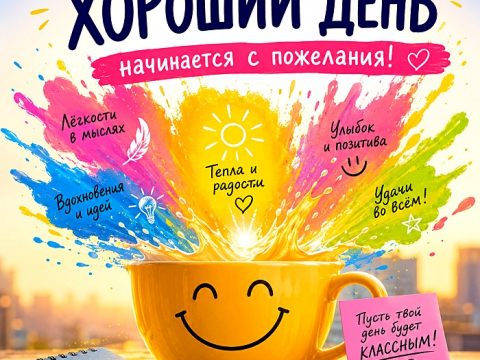 Пожелание хорошего дня