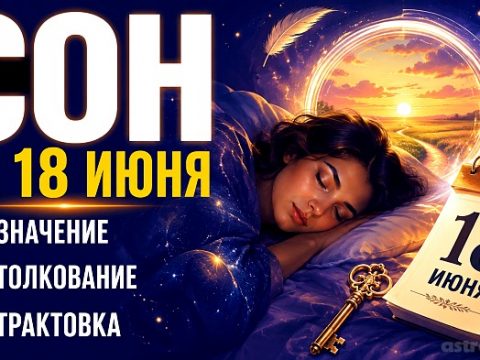 Сон на 18 июня