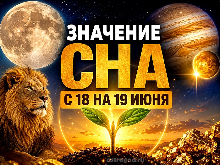 Значение сна с 18 на 19 июня