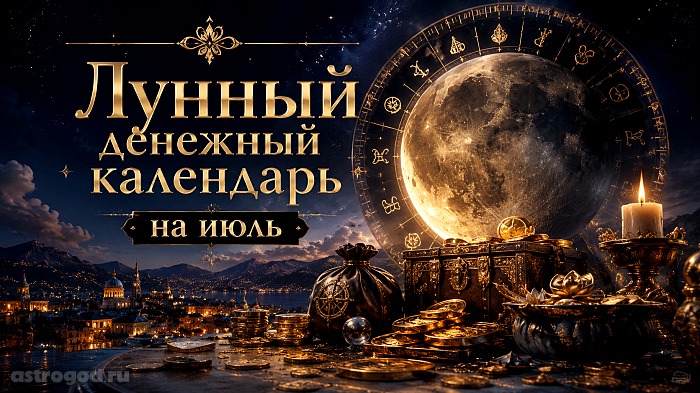 Лунный денежный календарь на июль