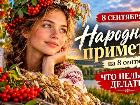 Что можно и нельзя делать 8 сентября