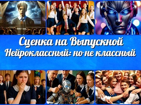«Нейроклассный: но не классный» — юмористическая сценка на Выпускной вечер