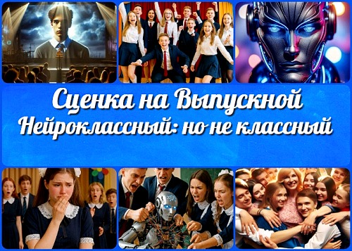 «Нейроклассный: но не классный» — юмористическая сценка на Выпускной вечер